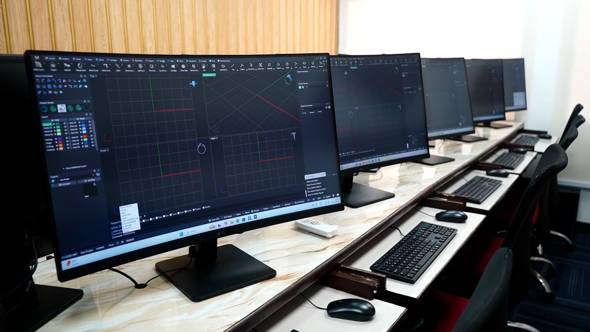 CAD design lab at FSJD
