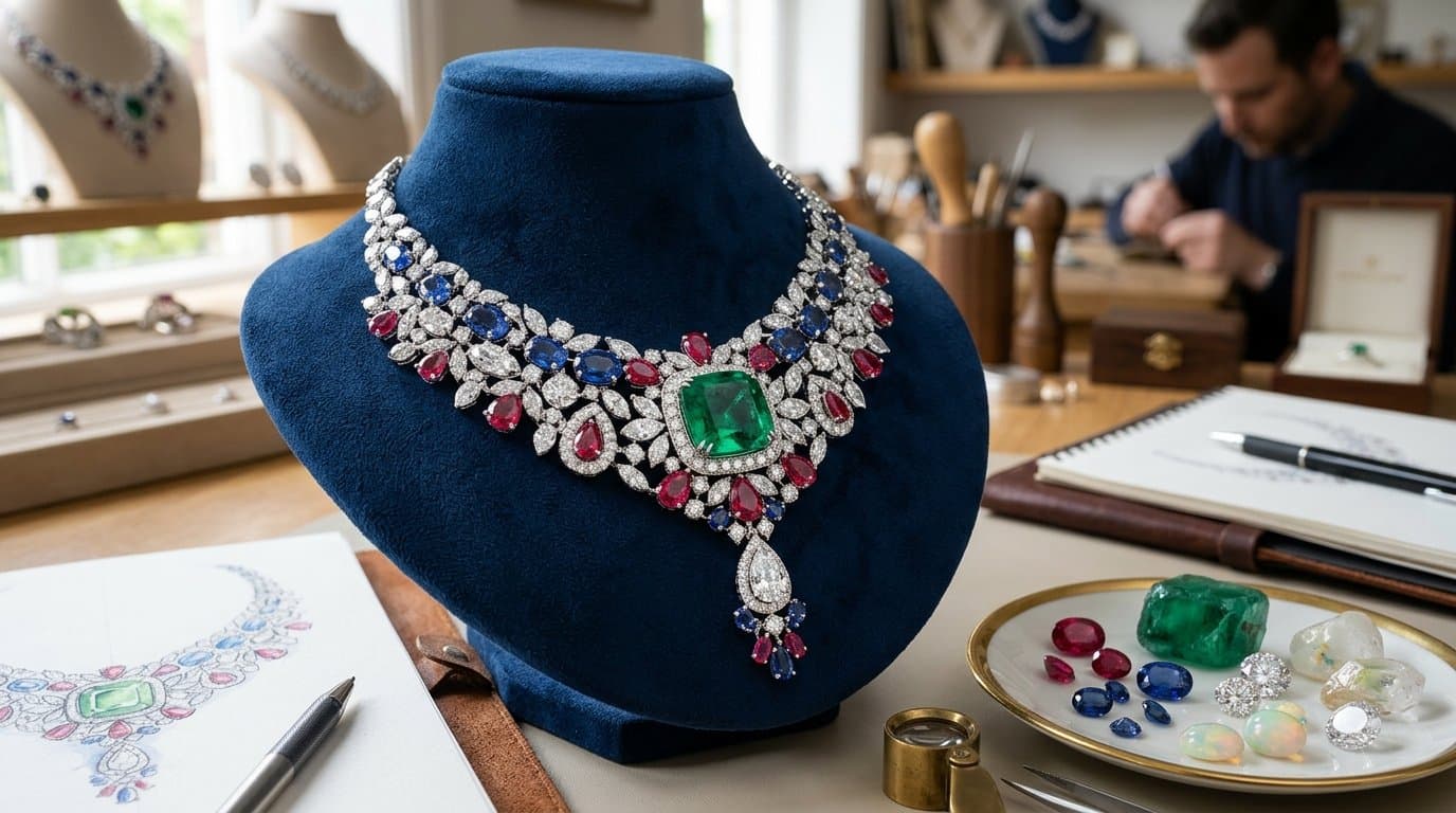 Jewellery design detail